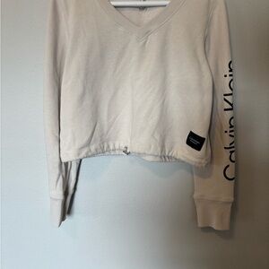 Calvin Klein Cream Women's Top